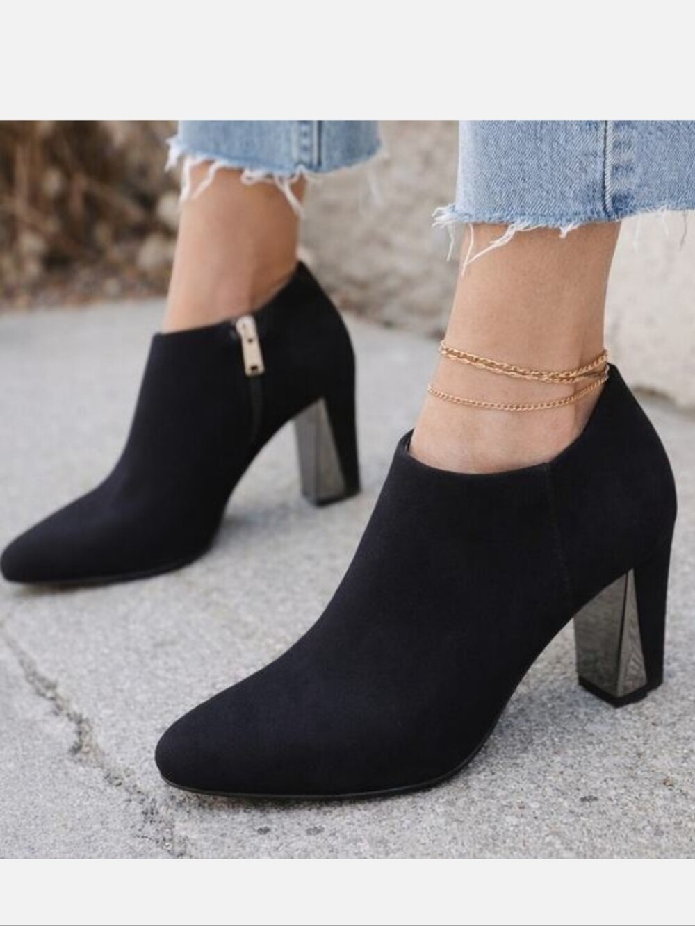 Donald J Pliner Calla Shootie Textile Booties In Black Size 11M NWOT'S